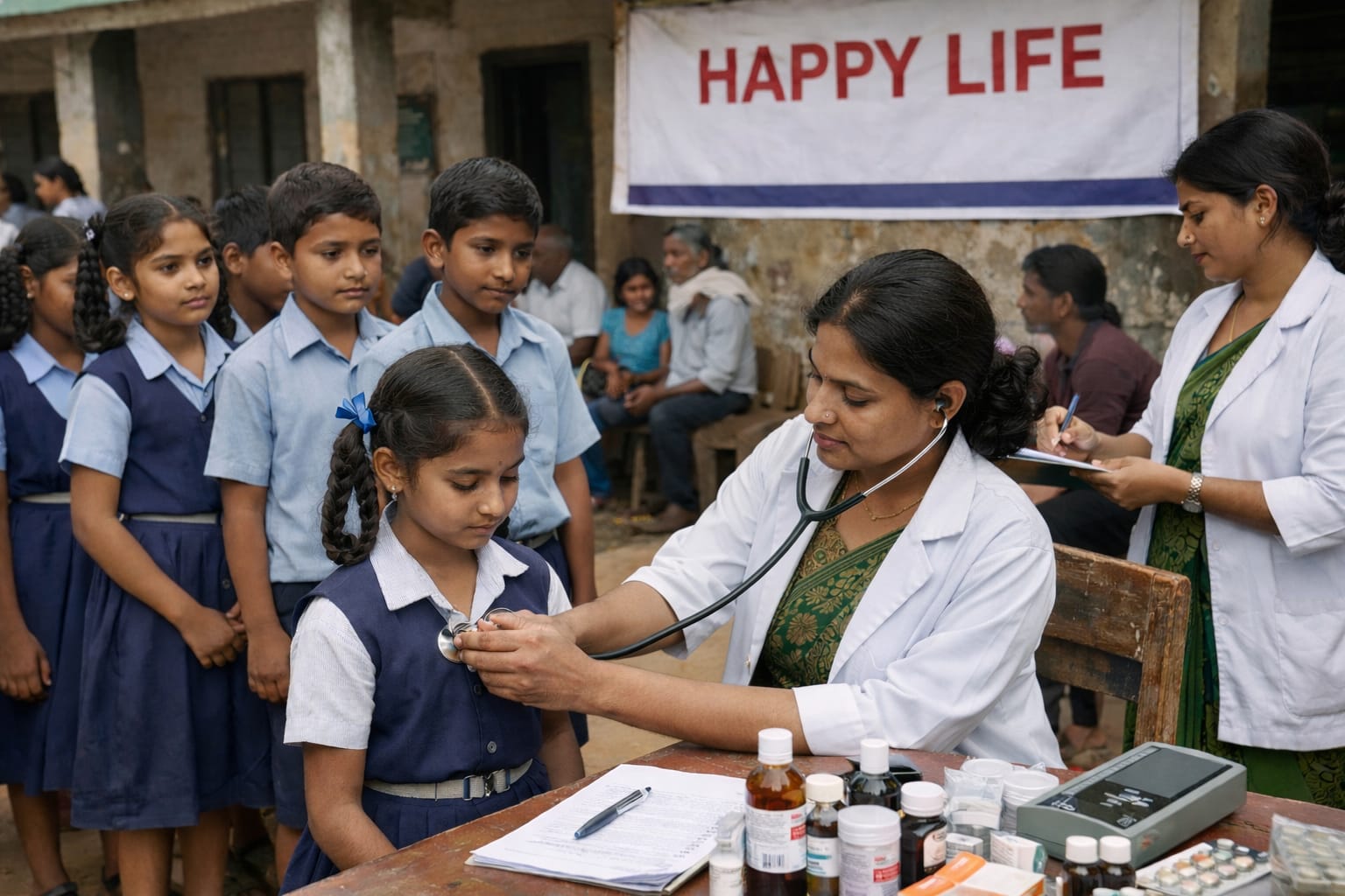 Happy Life CSR Initiative - School Health Program
